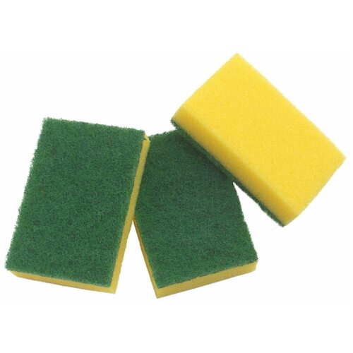 Губка для посуды щавель, 10 шт (арт.100155)