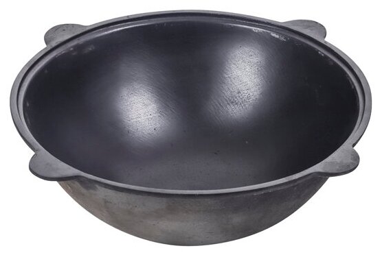 Казан чугунный DAVR METALL, без крышки, плоское дно 4,5 л