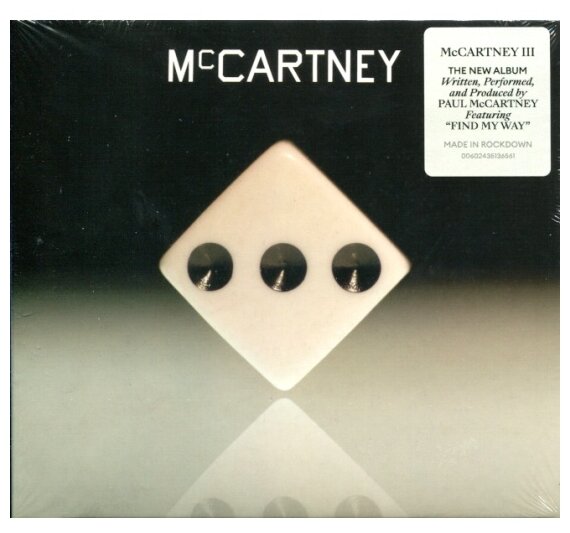 Компакт-Диски, Capitol Records, PAUL MCCARTNEY - McCartney III (CD)