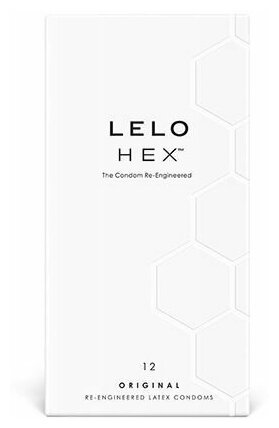 Презервативы Lelo HEX Original упаковка 12 штук