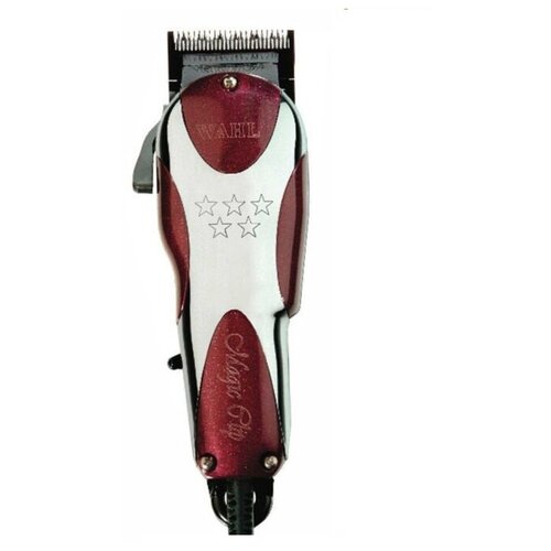 Машинка для стрижки Wahl Magic Clip 5Star сетевая 8 насадок бордовая 8451-316H 1200000₽
