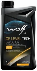 Моторное масло, WOLF OE LEVEL TECH 5W30 C4, 1 л