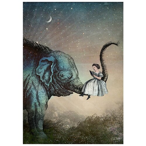 Интерьерный постер на стену картина для интерьера в подарок плакат 