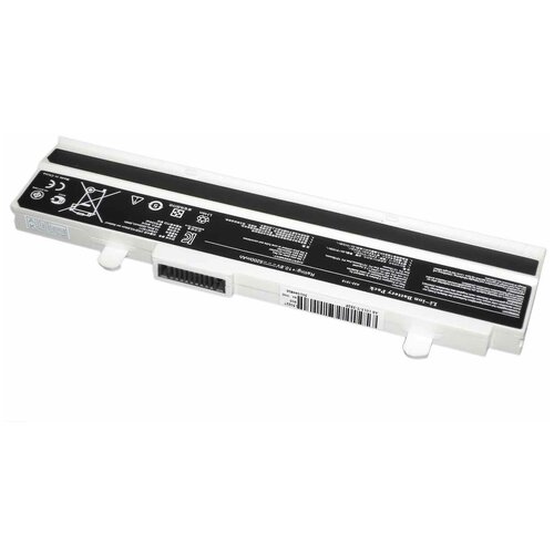 Аккумуляторная батарея для ноутбука Asus Eee PC 1015 1016 1011PX VX6 10.8V 5200mAh OEM белая аккумуляторная батарея для ноутбука asus eee pc 1015 1016 1011px vx6 10 8v 5200mah oem белая