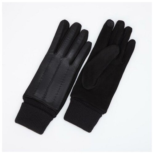 Перчатки RusExpress демисезонные, , размер 25 см × 10 см × 3 см, черный