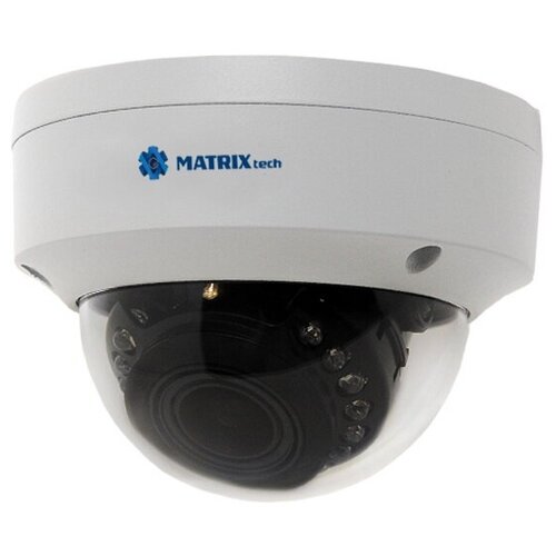 Купольная с вариофокальным объективом AHD камера MATRIX MT-DW1080AHD20VXF MT-DW1080AHD20VXF (2,7-13,5mm) уличная full hd мультигибридная камера mt cw1080ahd20xf 3 6мм