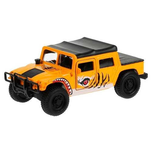 Модель SB-18-09-H1-TIGER(WB) HUMMER h1 пикап тигр, 12 см Технопарк в коробке /48/