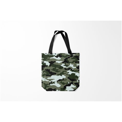 фото Сумка-шоппер / 40х40 см / тренды / милитари camouflage 2 burnettie