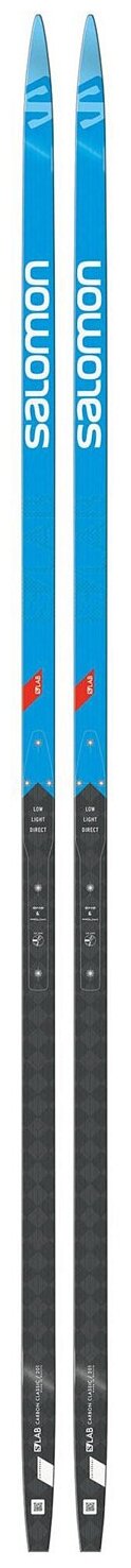 Лыжи Salomon S/Lab Carbon Classic, Blue Soft, 206 cm