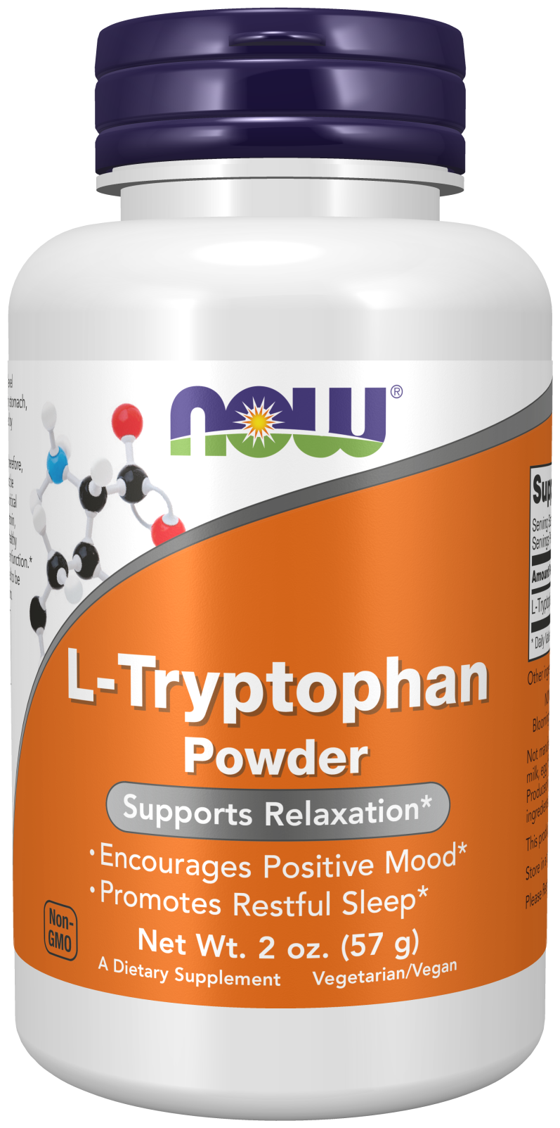 NOW FOODS L-Tryptophan Powder (L-Триптофан) 57 г (Now Foods)