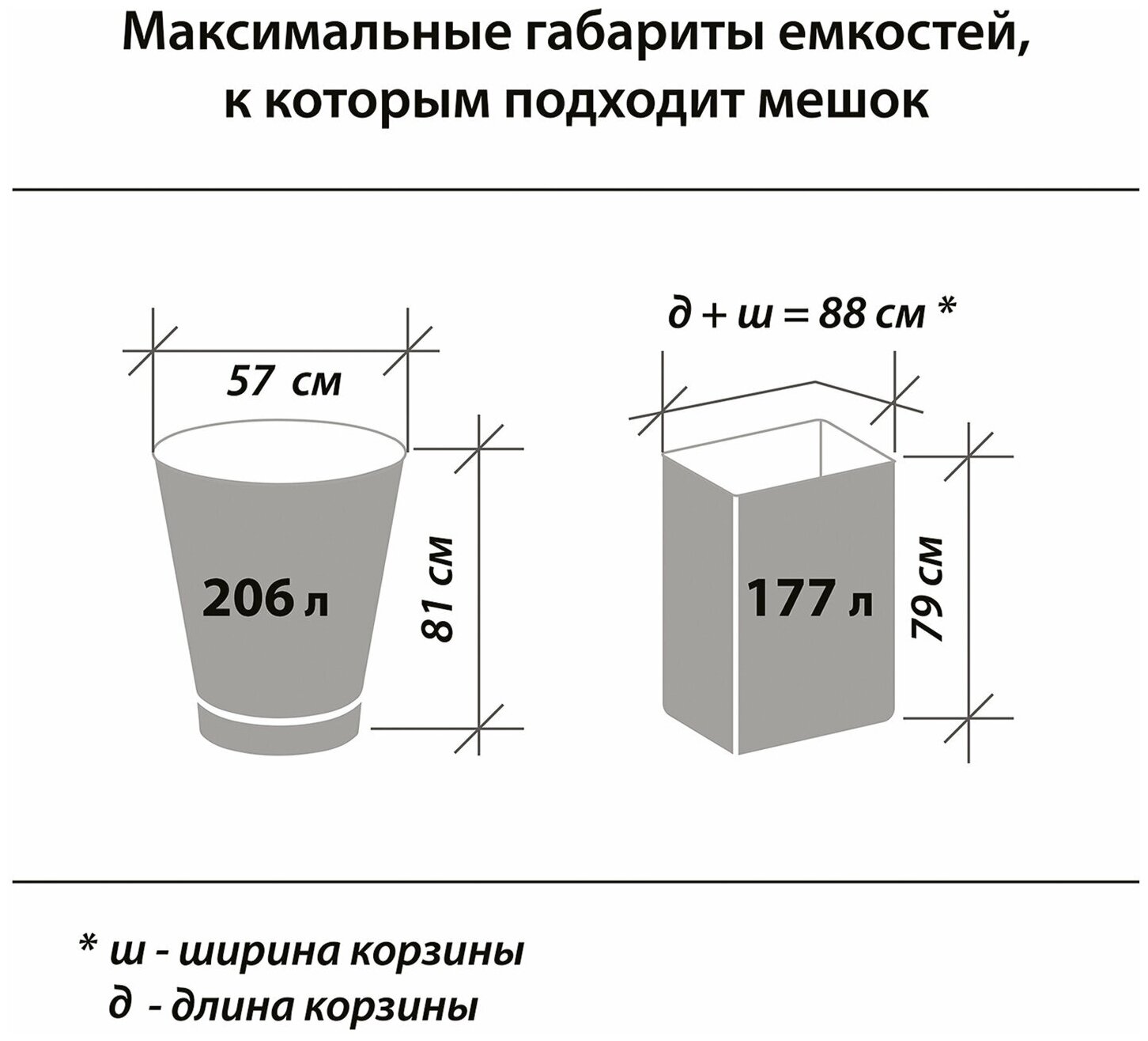 Лайма Мешки для мусора 160 л, черные, в пачке 5 шт., ПВД, 50 мкм, 90х120 см (±5%), особо прочные - фотография № 5