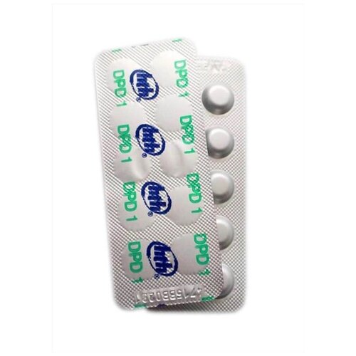 HTH Таблетки DPD1 для пултестера (100шт) таблетки для тестера ph oxygen 60 шт