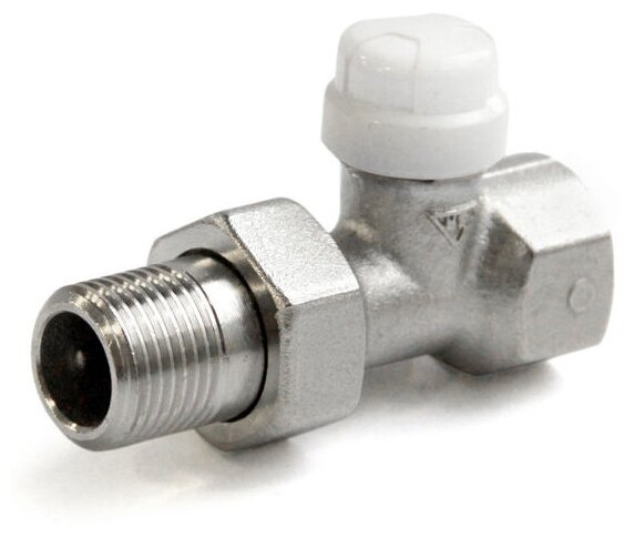 фото RBM Клапан запорный для радиатора прямямой 1/2" JET- LINE 1540440