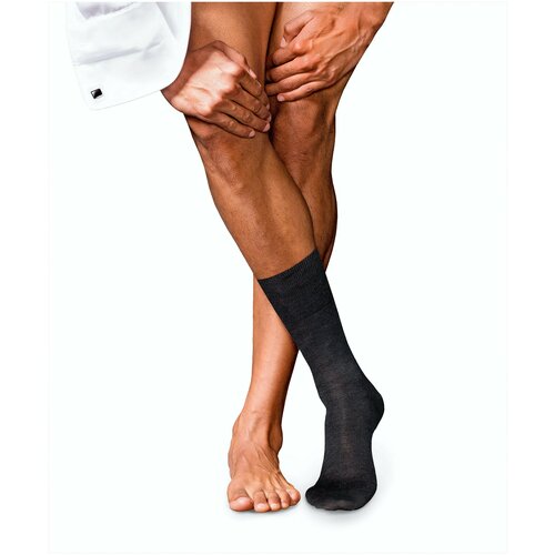 фото Мужские носки falke, 1 пара, классические, размер 45-46, черный