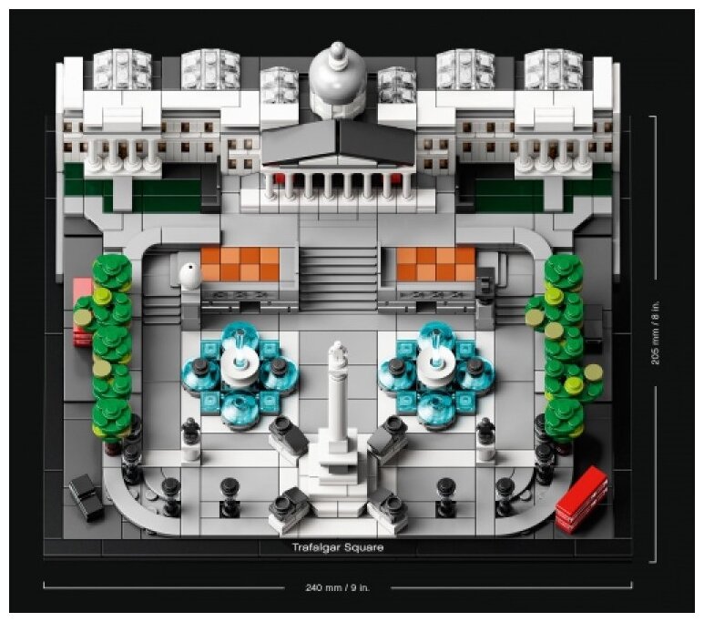 Конструктор LEGO Architecture Трафальгарская площадь, 1197 деталей (21045) - фото №6