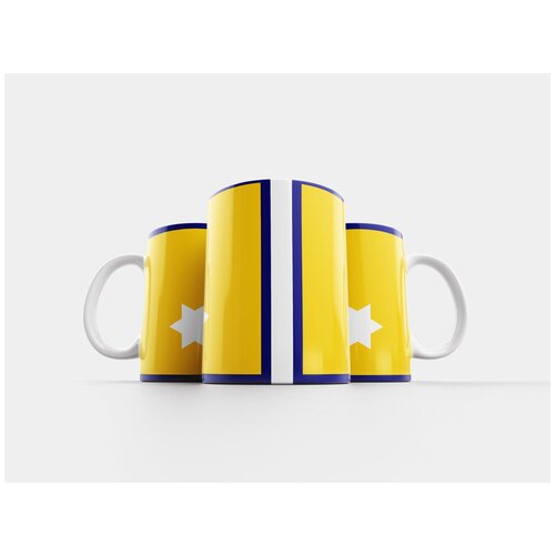 фото Кружка "звезда, флаг, желтый" 320 мл lotsprints
