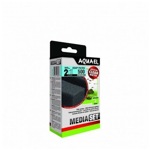 Губки сменные для AQUAEL ASAP FILTER 500 (2шт. в упаковке) крупнопористые