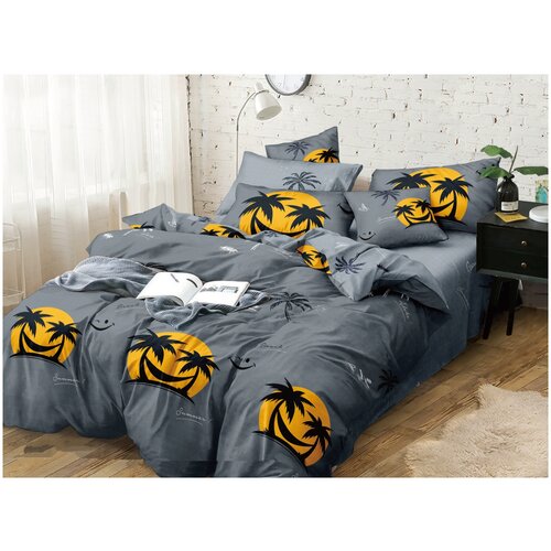 фото Постельное белье поплин f-41020 2-х спальное ivselena