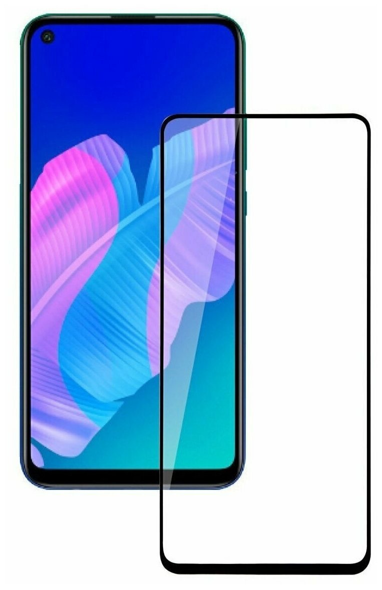 Защитное стекло для Honor 9C. Huawei P40 LiTE E / Y7P/ 9D на весь экран