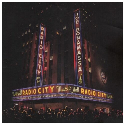 JOE BONAMASSA Live At Radio City Music Hall 2015 BOX