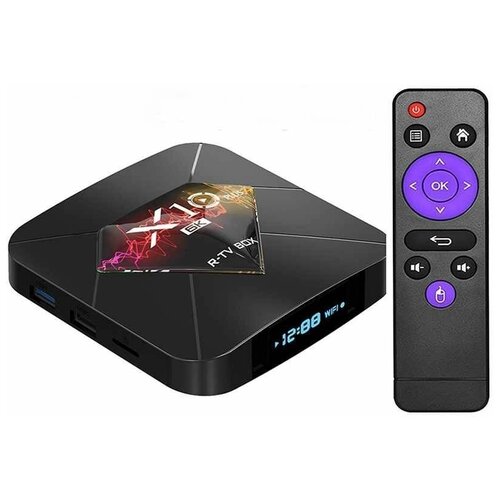 Смарт ТВ приставка OneTech X10 Plus TV BOX 4/64 Гб Андроид 9.0