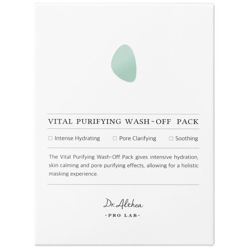 Очищающая маска для лица Dr. Althea Vital Purifying Wash-Off Pack 5шт*3мл
