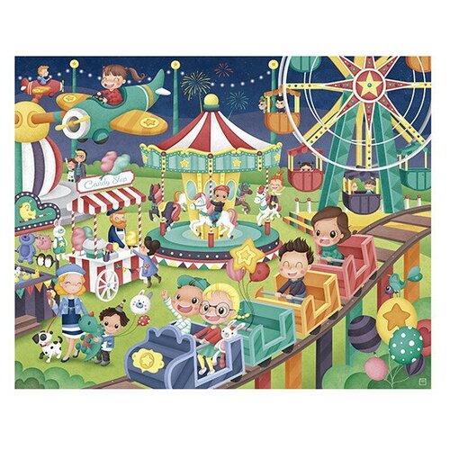 Пазл Парк развлечений