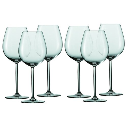 фото Набор бокалов для красного вина diva 460 мл, хрустальное стекло, 6 шт, schott zwiesel, 104 095-6
