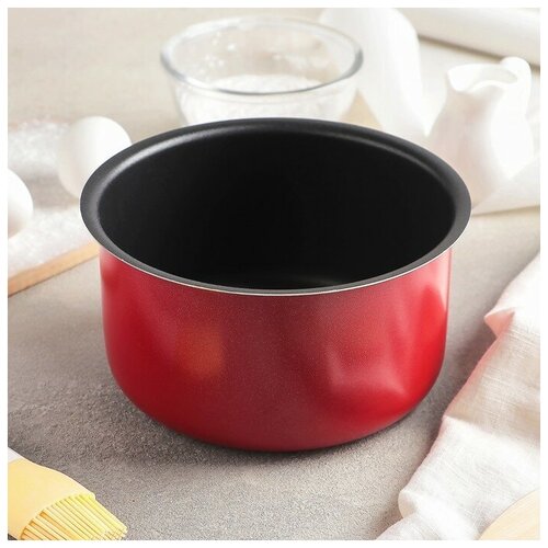 Форма для кулича Blaze, d=17 см, антипригарное покрытие, цвет бордовый