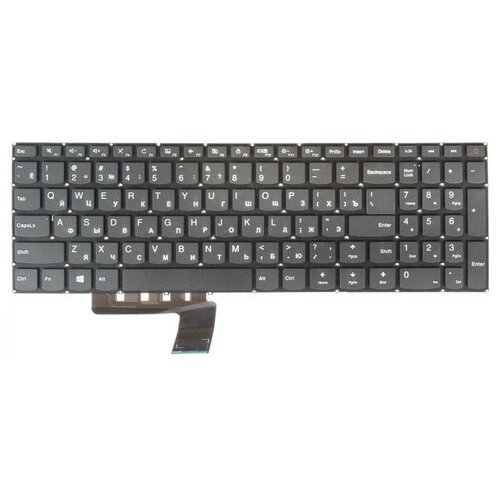 Клавиатура ROCKNPARTS для Lenovo IdeaPad 110 110-15ACL 110-15AST 110-15IBR черная без рамки гор Enter 870₽