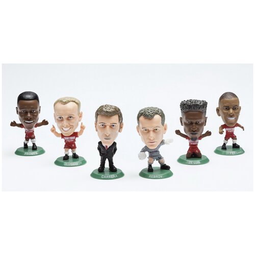 Фигурка SoccerStarz Комплект футболистов ФК Спартак - 6 штук (Каррера, Промес, Глушаков, Ребров, Зе Луиш, Фернандо)