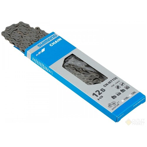 Цепь Shimano SLX CN-M7100 (12ск,116 зв) Quick Link