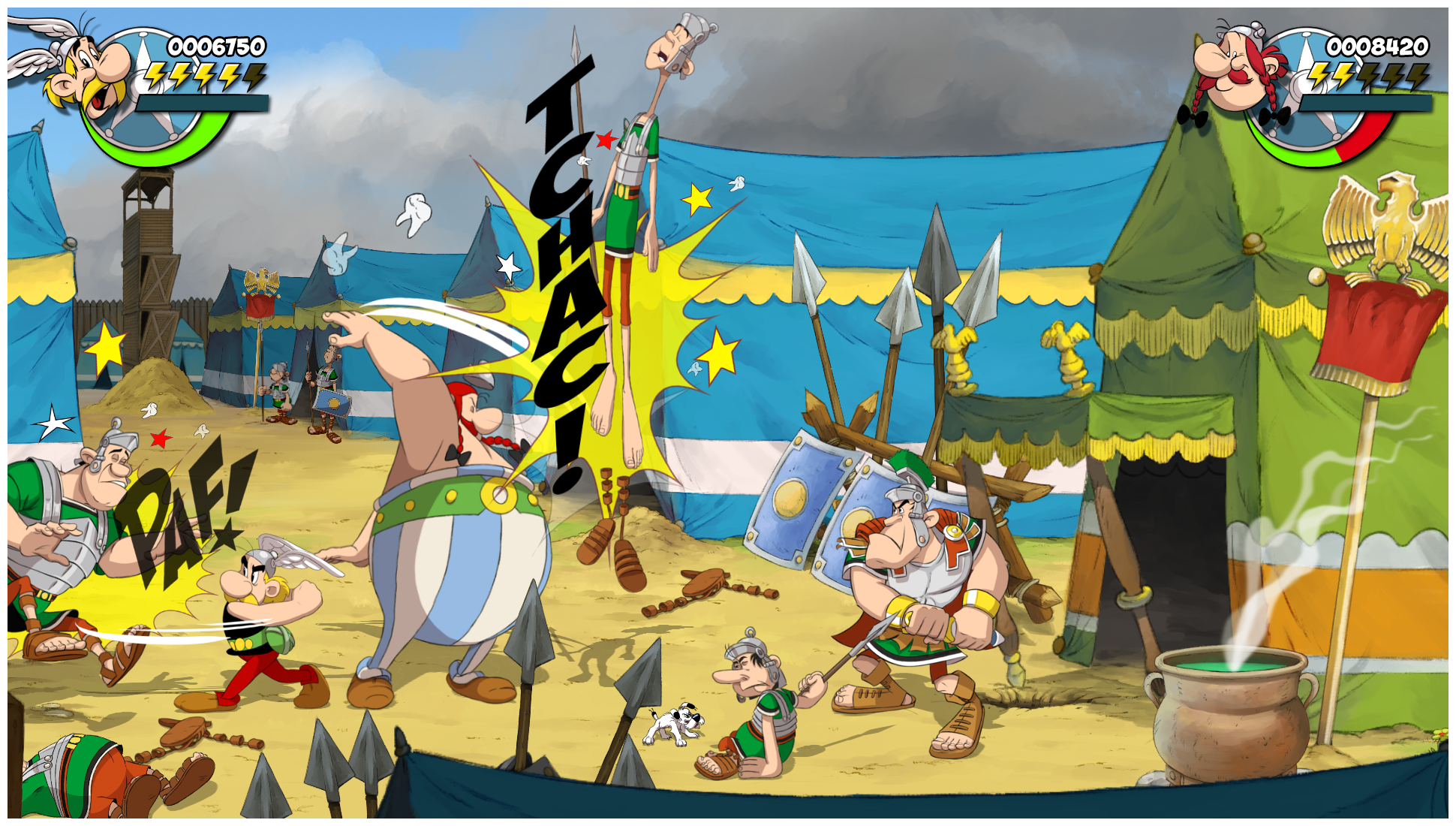 Игра для Nintendo Switch: Asterix & Obelix Slap Them All Коллекционное издание Microids - фото №4