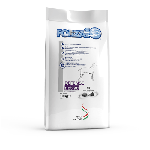 Сухой корм для собак Forza10 Active Defense, c заболеваниями иммунной системы, 10 кг