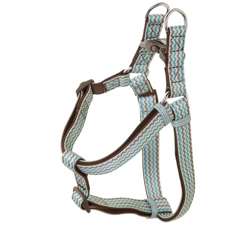 Шлейка DOOG Step in harness, обхват шеи 26-40  см, benji, S