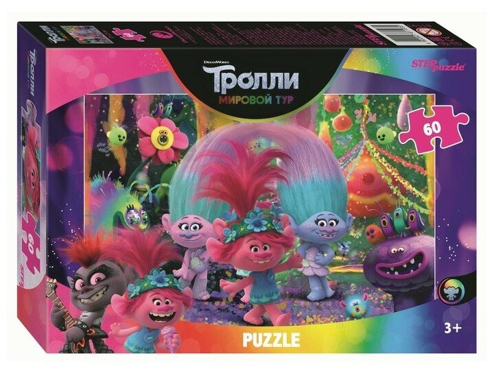 Пазл Trolls-2, 60 элементов