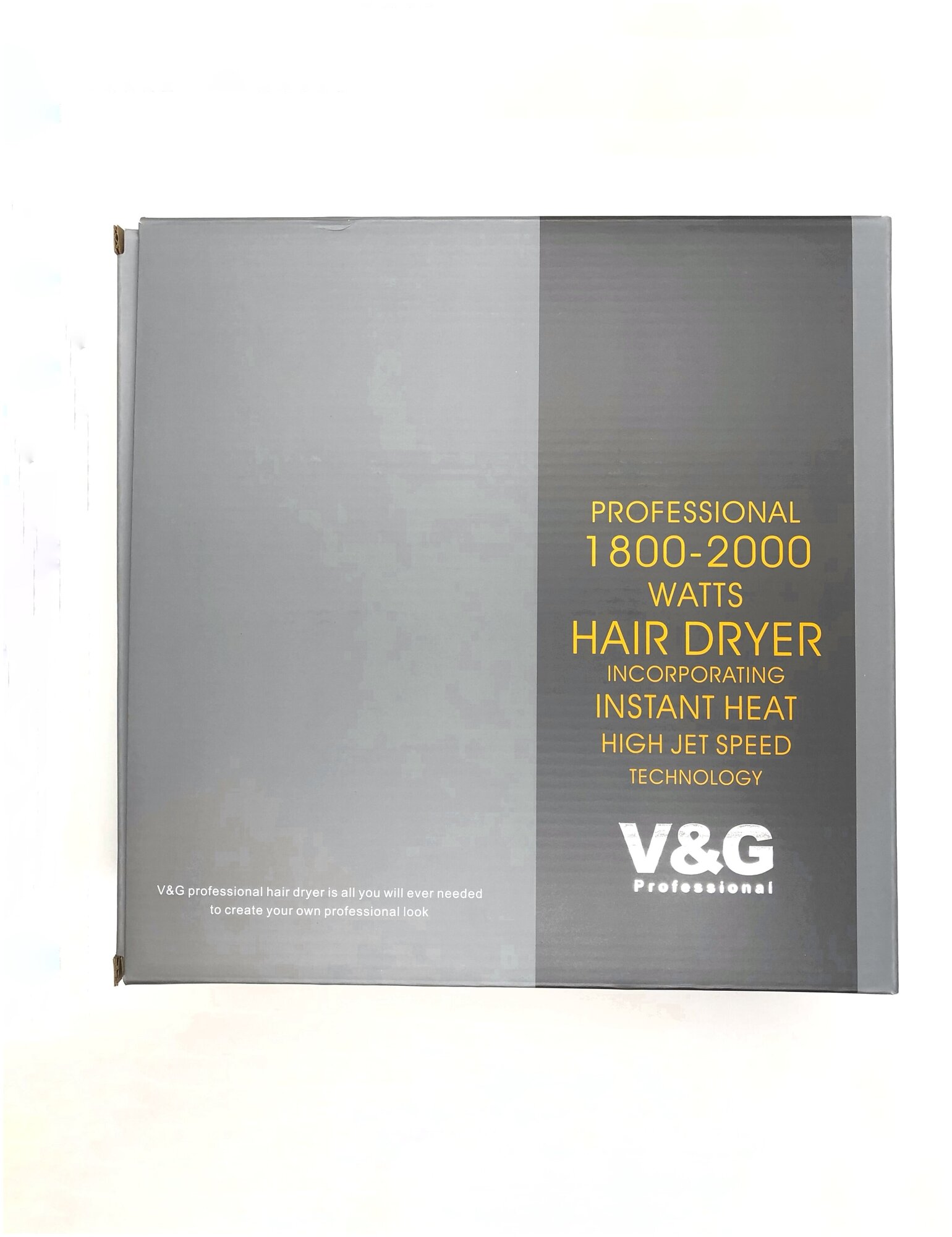 Фен для волос профессиональный V&G V-9800, черный с красными вставками - фотография № 5