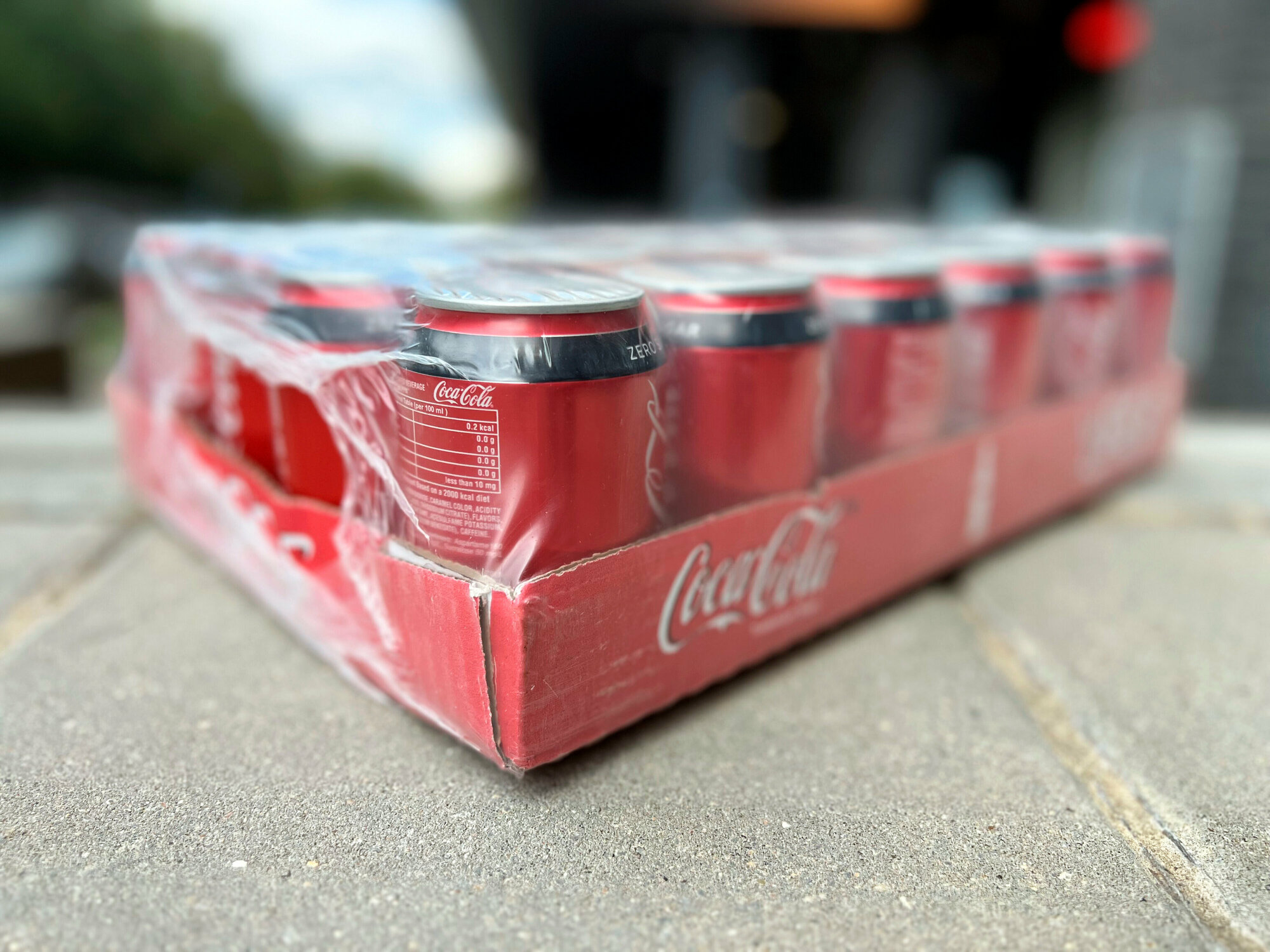 Coca-cola ZERO SUGAR 0.3 l, металлическая банка, 24 шт - фотография № 2
