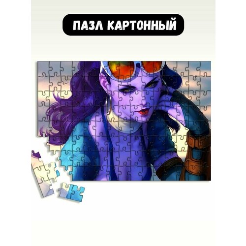 Пазл картонный 29x20 см игры overwatch - 18127