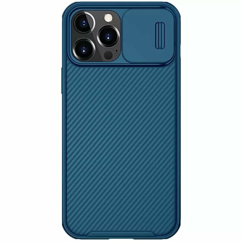 Накладка Nillkin Cam Shield Pro пластиковая для iPhone 13 Pro Blue (синяя)