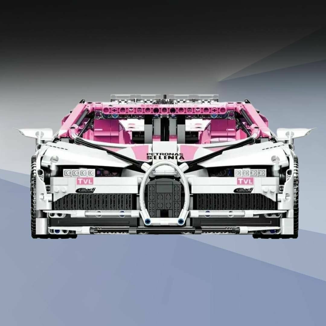 Конструктор Technology Technic 1:10, длинна 50см, лимитированная коллекция Bugatti Chiron 3618 деталей — фото 16