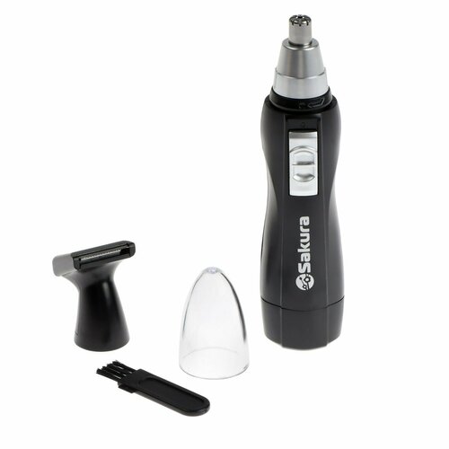 Триммер для волос Sakura SA-5528BK для носаушейбороды 1хАА не в комплекте чёрный 98000₽