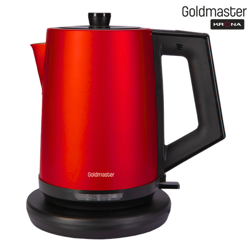 Чайник электрический Goldmaster Krona Beliz металлический Красный 789000₽