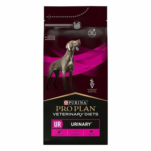 Сухой корм PURINA Veterinary Diets Urinary UR для собак, при мочекаменной болезни 1,5кг