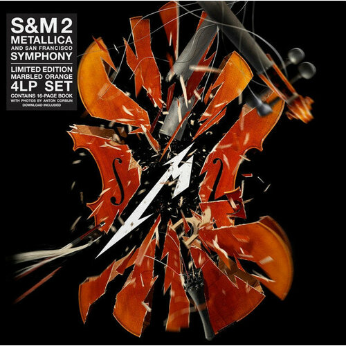 Виниловая пластинка Metallica — S&M 2 (LIMITED ED, COLOURED VINYL) (4LP BOX)