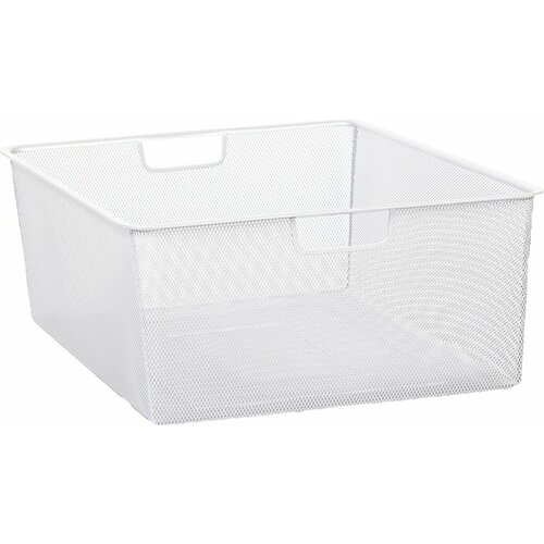 Корзина Larvij металл белая 555х410х18 мм 1679₽