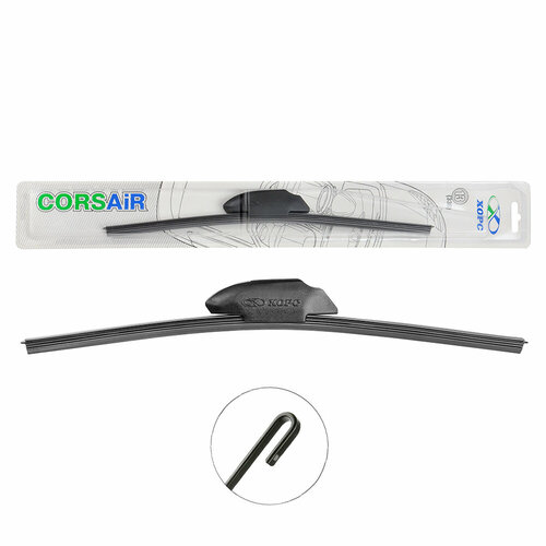 фото Щетка стеклоочистителя хорс corsair premium бескаркасная 330 мм xc-wbfl-sl-сp33