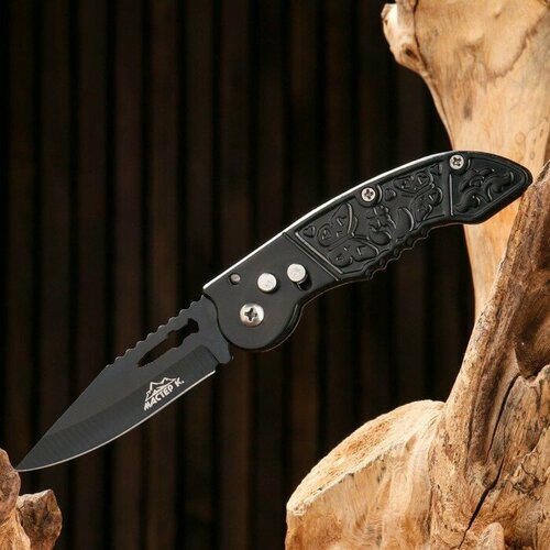 фото Нож складной "пиранья" 16см, клинок 68мм/1,2мм мастер к.