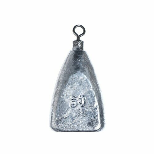 фото Груз колокол плоский с вертлюгом "яман", упаковка 10 шт, вес 50 гр. нет бренда