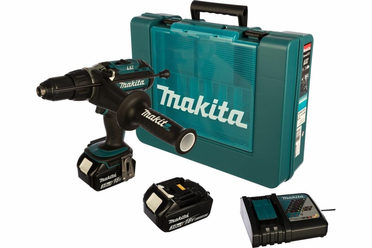 Аккумуляторная дрель-шуруповерт Makita DHP451RFE